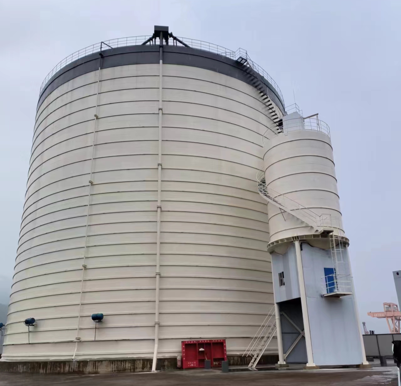 洞头10万吨水泥钢板库